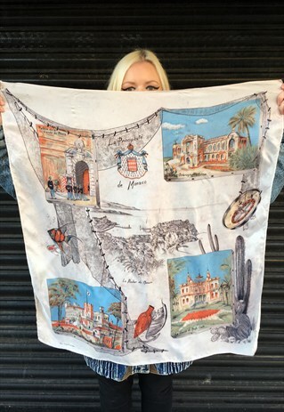 VINTAGE MONACO SCARF