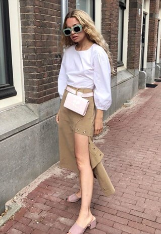 EYELET SKIRT