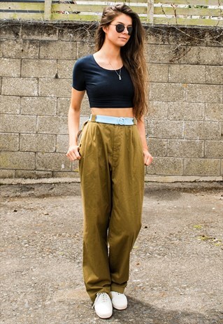 VINTAGE 90S OVERSIZED TROUSERS