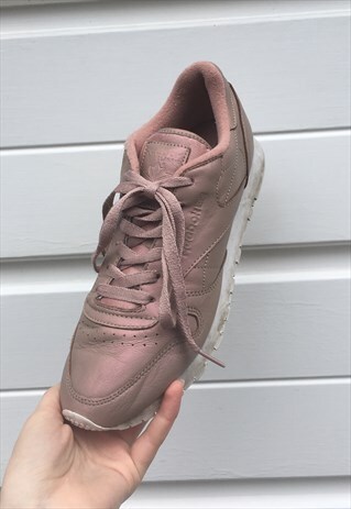 WOMENS PEARLESCENT PINK REEBOK TRAINERS HOLOGRAPHIC SHOES
