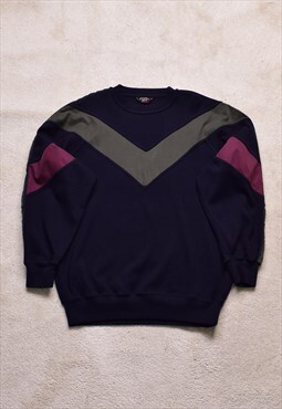 Vintage Paul & Shark Wool Mix Navy Sweater