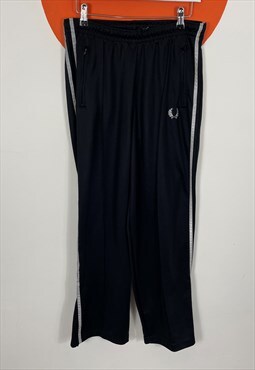 Fred Perry Trackies Black Large