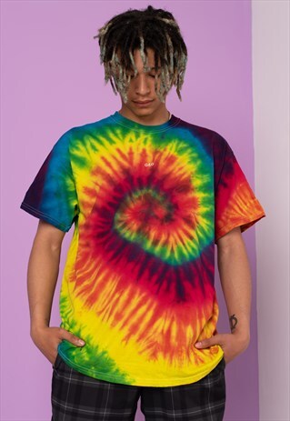 G&G UNISEX RAINBOW TIE DYE S/S TEE