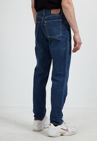VINTAGE BLUE LEVI'S 901 FIT DENIM JEANS