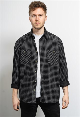 VINTAGE CORDUROY CORD SHIRT