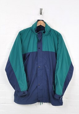 Vintage Kelsey Trail Jacket Blue/Green Large