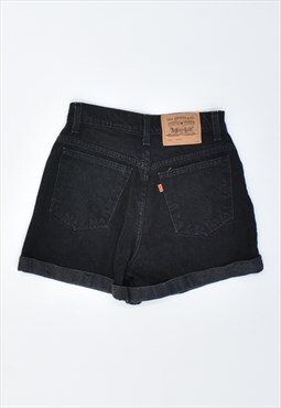 Vintage 90's Levi's Denim Shorts Black