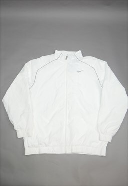 Vintage Nike Jacket in White with Logo