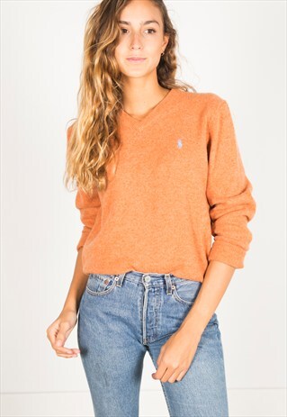 VINTAGE 80S POLO RALPH LAUREN JUMPER / R4124C701
