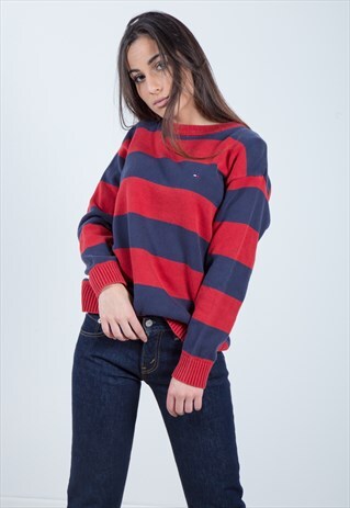 VINTAGE 90S CLASSIC TOMMY HILFIGER KNITWEAR JUMPER/ S0346