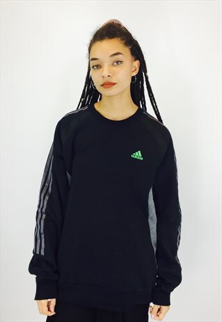 ADIDAS CLASSIC 3 STRIPE SWEATSHIRT