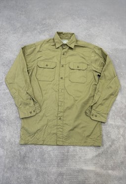 Carhartt Shirt Chest Pockets Long Sleeve Shirt