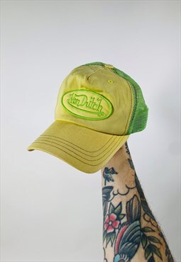 Vintage 00s Y2K Von Dutch Hat Cap