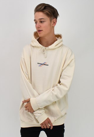 G&G UNISEX MULTI LINES VANILLA HOOD
