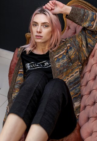 WIGGLY LINE CARDIGAN