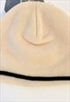 VINTAGE NIKE BEANIE HAT CREAM