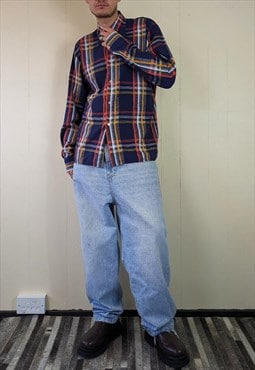 Vintage 80's Plaid Shirt by Rietz Modell