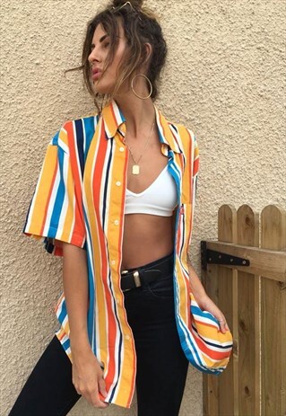 OVERSIZED RETRO 90S 80S VINTAGE UNISEX FESTIVAL SHIRT