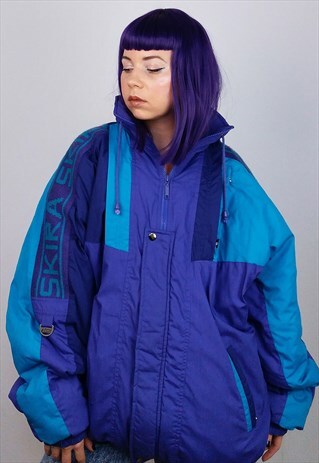 SKIRA VINTAGE 90'S UNISEX SKI / PUFFER WINTER PUFFY JACKET