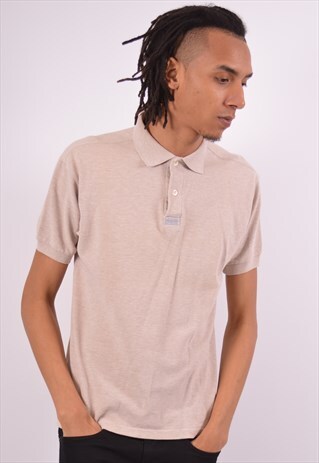 VINTAGE LEVI'S POLO SHIRT BEIGE