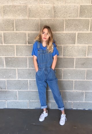 DENIM DUNGAREES