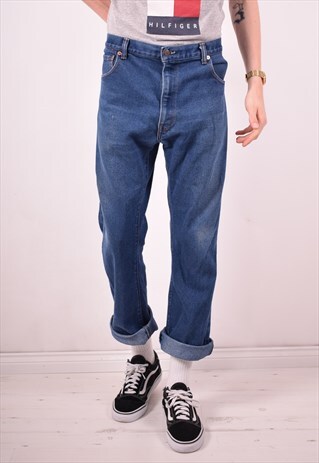 LEVI'S 517 MENS VINTAGE JEANS W36 L29 BLUE 90S