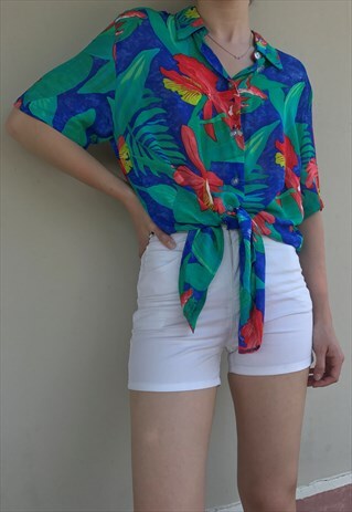 FAVORITE SEMI TRANSPARENT 80S VISCOSE SHIRT