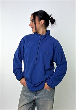 Light Blue 90s NIKE Fleece Sweatshirt 