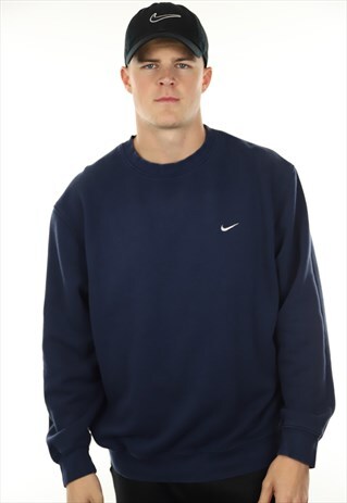 VINTAGE NIKE SMALL LOGO SWEATSHIRT JUMPER