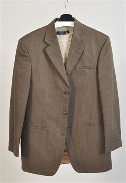 Vintage 90s blazer jacket in khaki