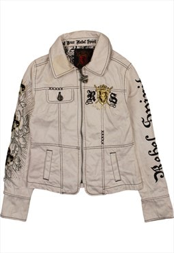 Vintage 90's Rebel Spirit Denim Jacket Coats & Jackets 