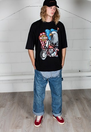 VINTAGE HARLEY DAVIDSON EAGLE UNISEX T-SHIRT