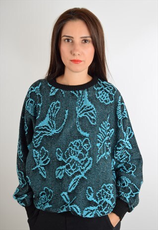 VINTAGE JUMPER WITH GLITTER (1582)