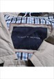 VINTAGE  TOMMY HILFIGER TRENCH COAT LONG SLEEVE BUTTON UP