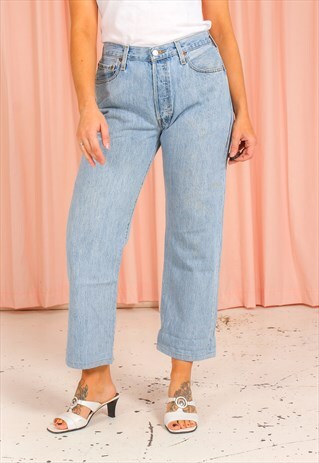 VINTAGE 90S LEVI'S HIGH WAISTED 501 JEANS