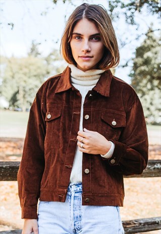 VINTAGE-INSPIRED CORDUROY JACKET