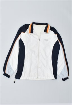 Vintage 90's Asics Tracksuit Top Jacket White