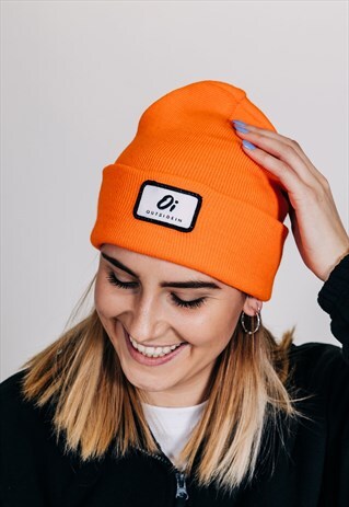 OUTSIDEIN ORANGE BEANIE
