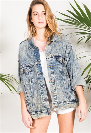 VINTAGE 80'S LEVI'S DENIM JACKET / C443