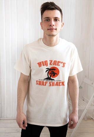 SURFER SHIRT - BIG ZAC'S SURF SHACK - RETRO SURFING T SHIRT