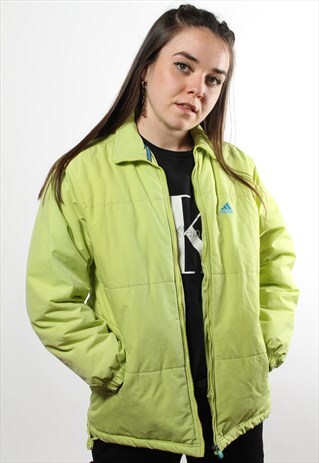 adidas lime green jacket