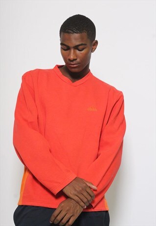 VINTAGE ADIDAS SWEATSHIRT RED