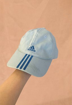Vintage 90s Adidas cap in baby blue
