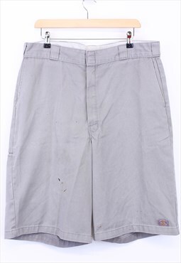 Vintage Dickies Shorts Grey With Classic Logo Tab 90s