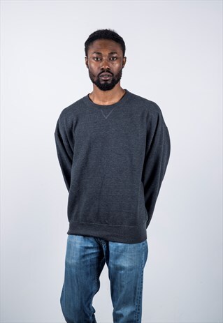 VINTAGE 1990S GREY SWEATER