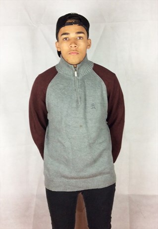 VINTAGE TOMMY HILFIGER 1/4 ZIP SWEATSHIRT