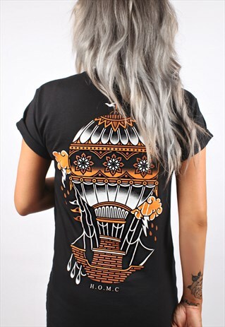 BALLOON BLACK T-SHIRT