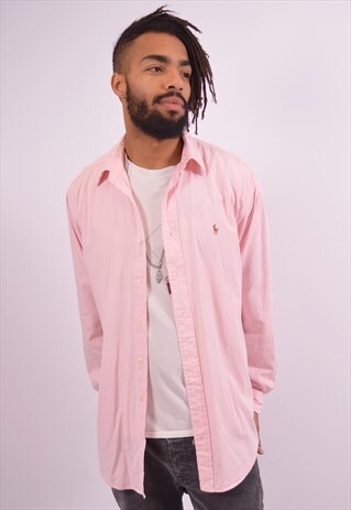 VINTAGE POLO RALPH LAUREN SHIRT PINK