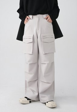 MEN'S large pocket cargo pants A VOL.1