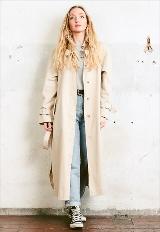 VINTAGE 90S CLASSIC TRENCH COAT